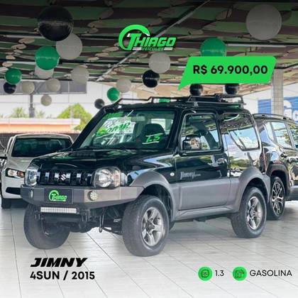 SUZUKI JIMNY 1.3 4SUN 4X4 16V GASOLINA 2P MANUAL